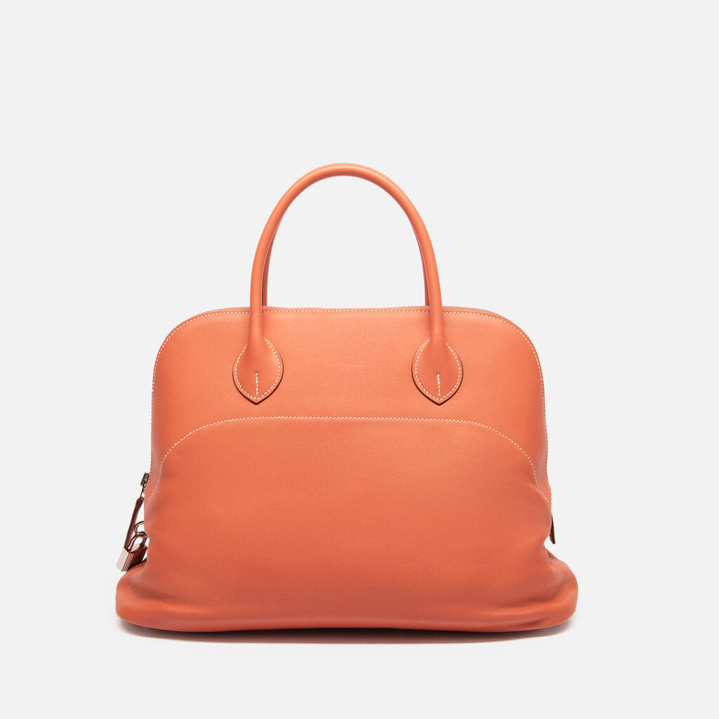 Hermes Coral Bolide Relax Handbag