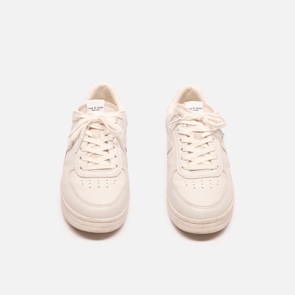 Rag & Bone White Leather Sneaker