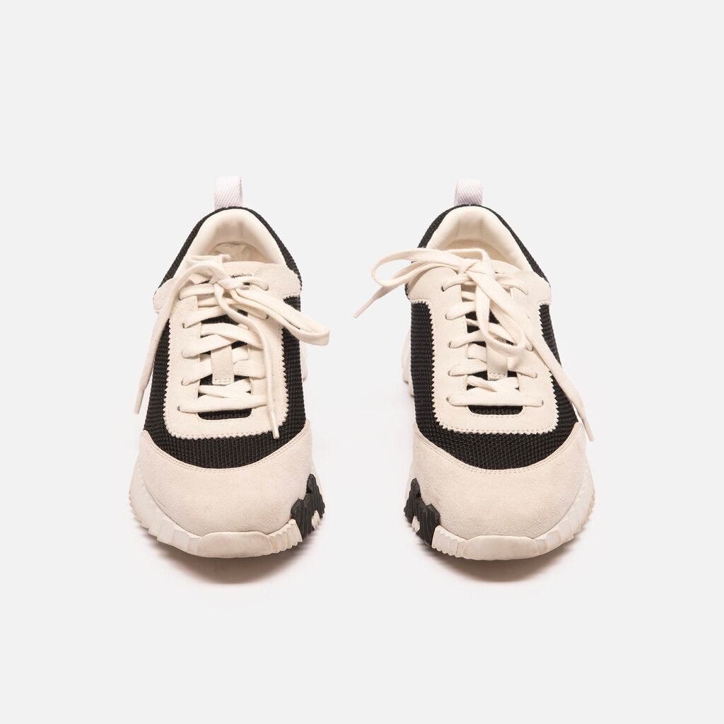 Hermes Black/White/Orange Bouncing Sneakers(1300)