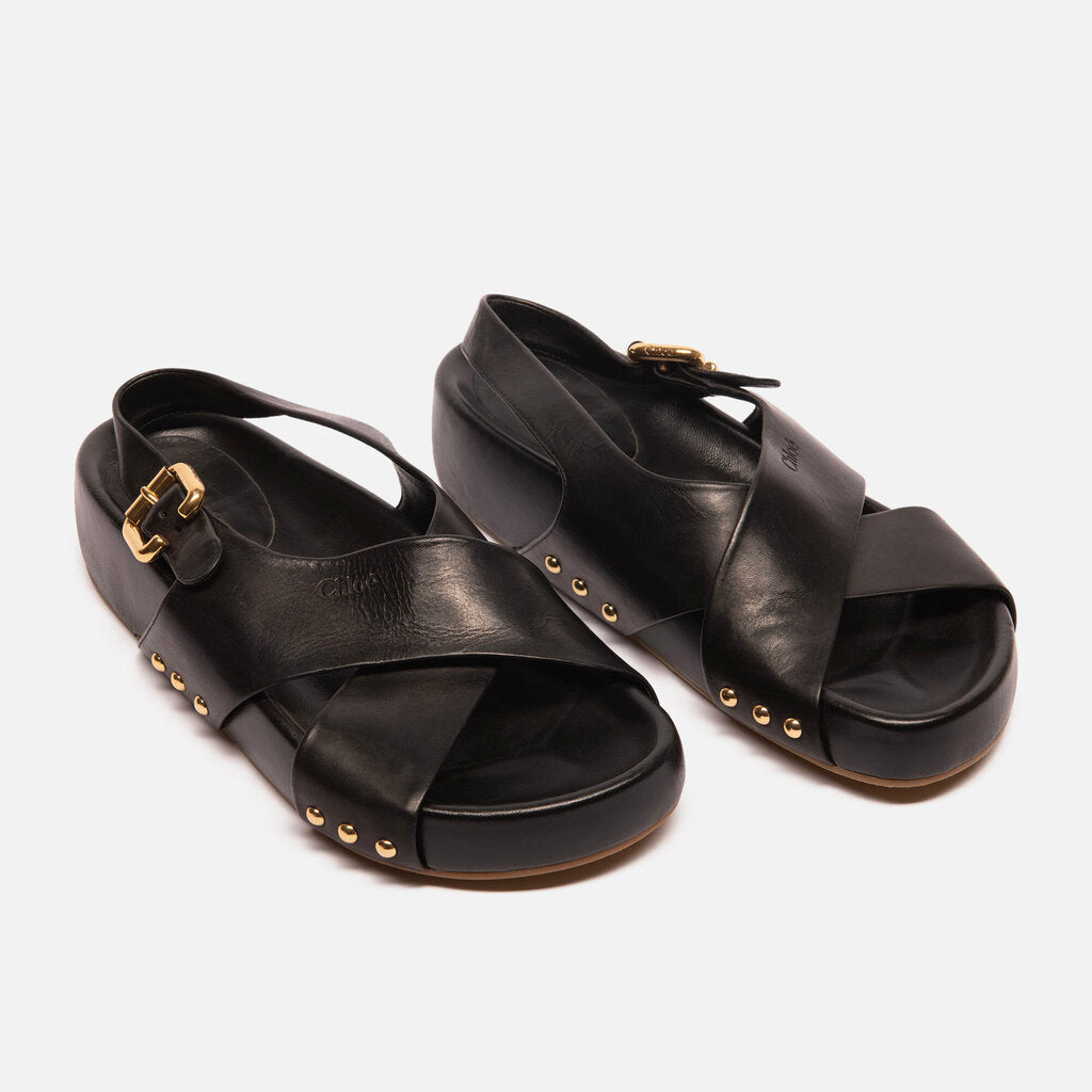 Chloe Black Mae Paddington Sandals