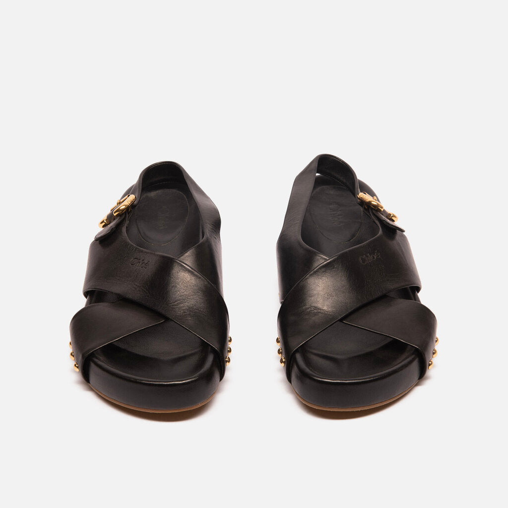 Chloe Black Mae Paddington Sandals