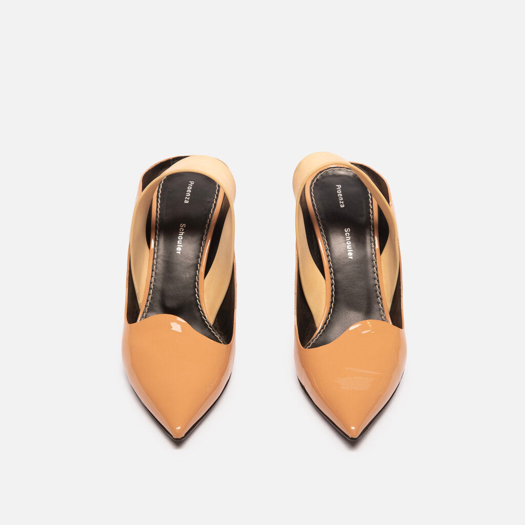 Proenza Schouler Beige Patent Pumps
