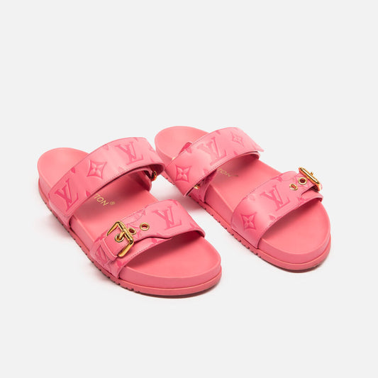 Louis Vuitton Pink Monogram Sandal