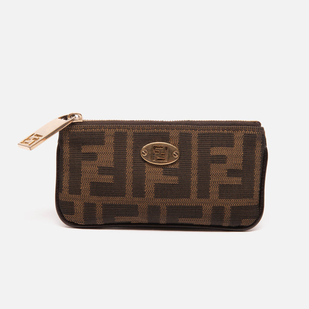 Fendi Zucca Coin Pouch