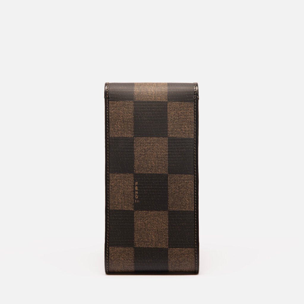 Fendi PVC Coated Checkered Glasses Cases