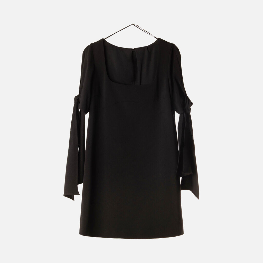 Pinko Black Poly Mini Dress (NWT)