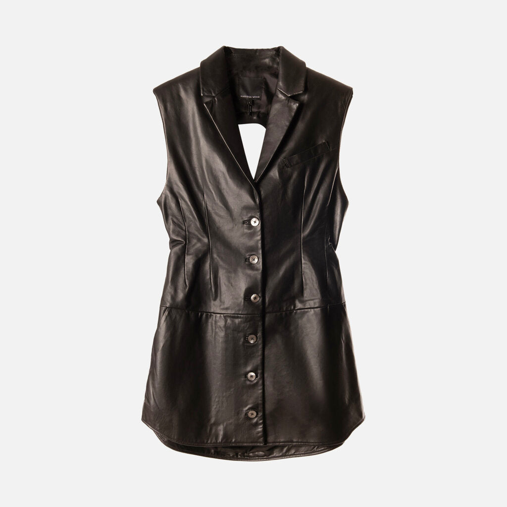 Isabel Marant Black Ramie Midi Dress