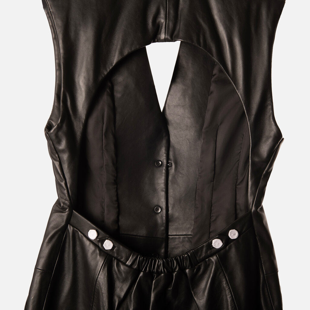 Isabel Marant Black Ramie Midi Dress