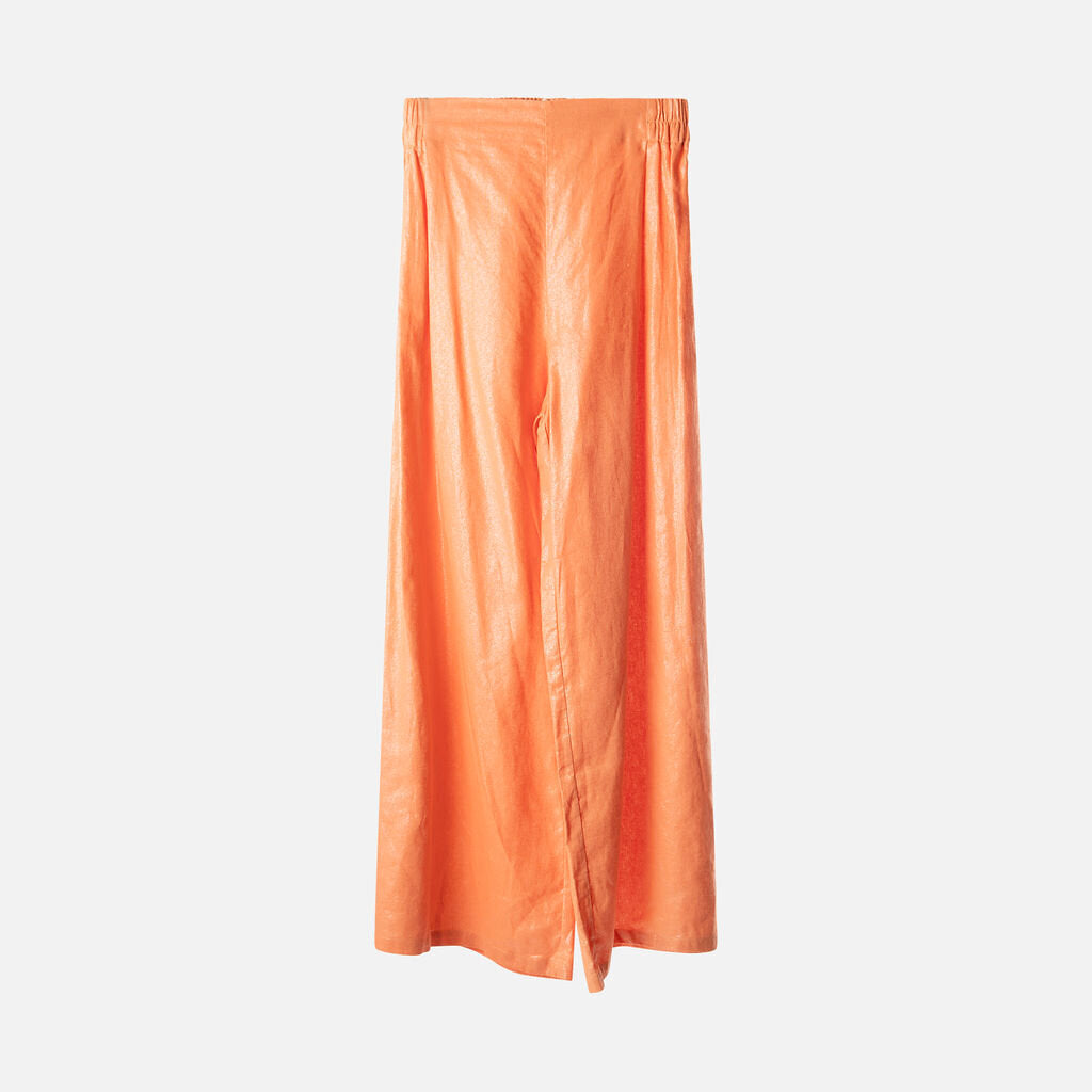 Desierto Orange Metallic Tank & Pant Set