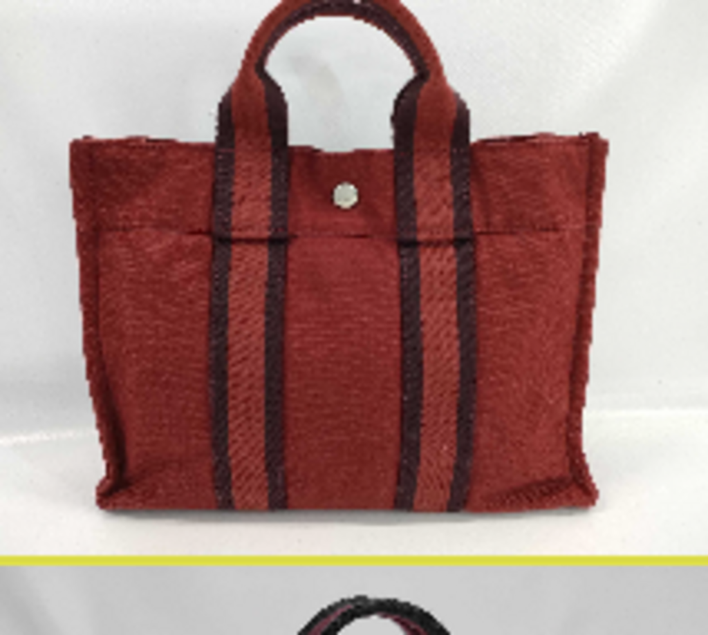 Red Herline Tote