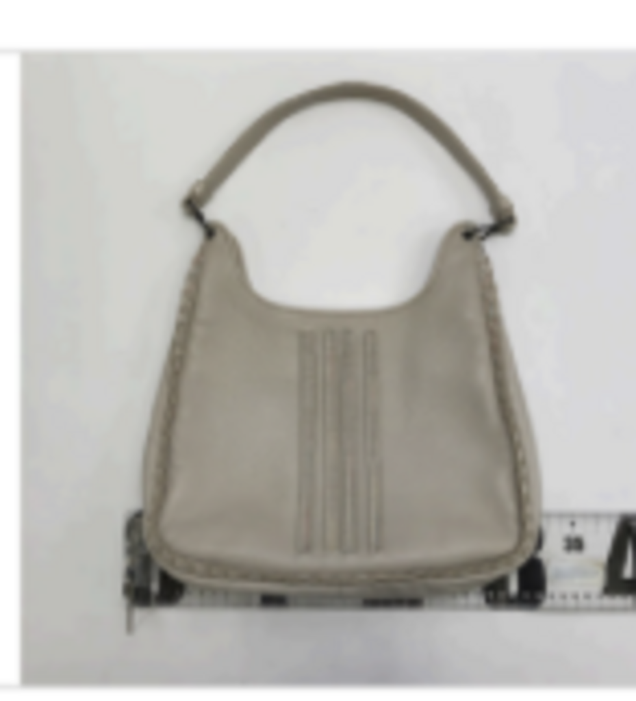 Dove Gray Intrecciato Hobo Bag