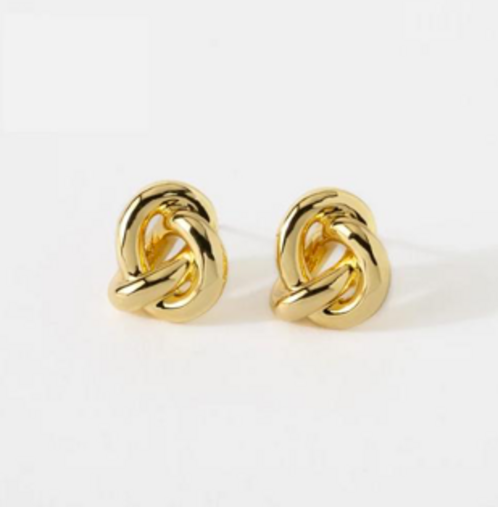 THE KNOT EARRING YG