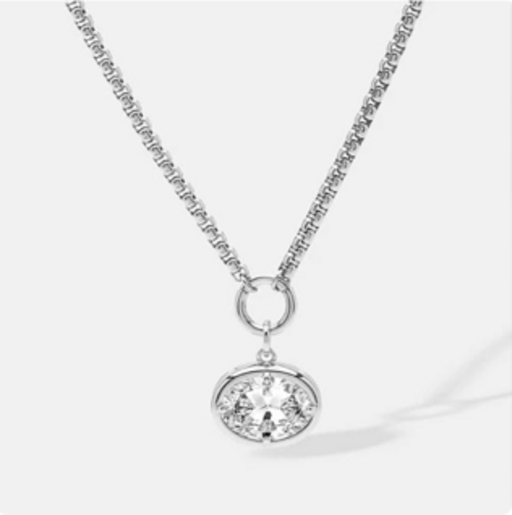 THE COVE CATCHER NECKLACE WG