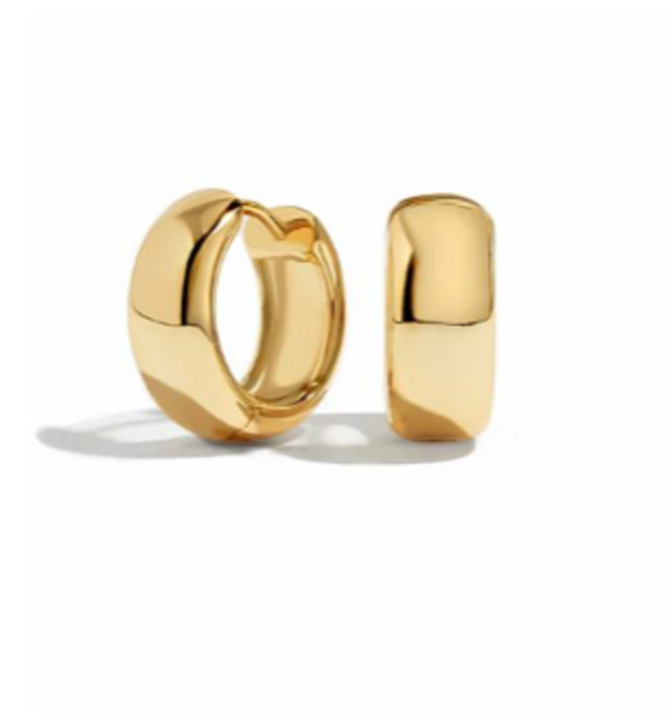 CHUNKY OLIVIA HOOPS YG