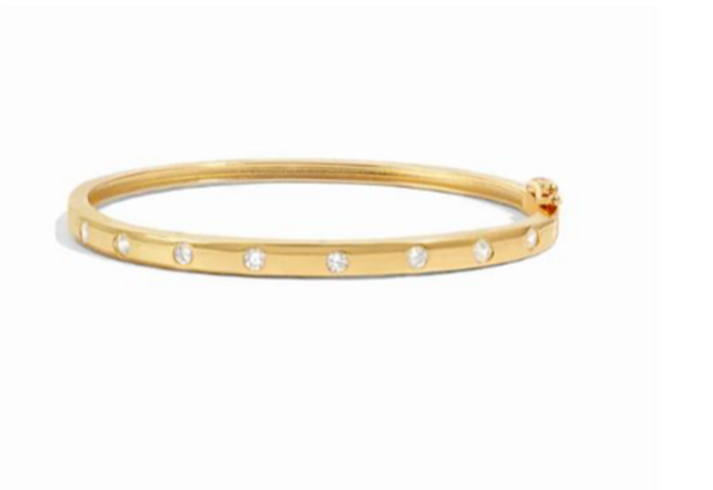 STUDDED BANGLE YG 7'
