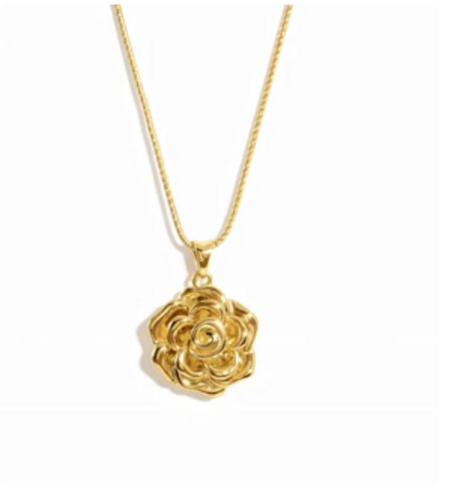 Rose Necklace YG