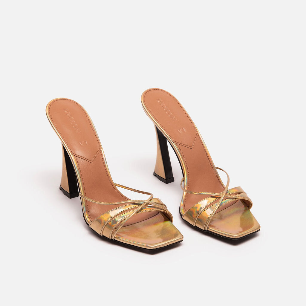 D'Accori Gold Heels