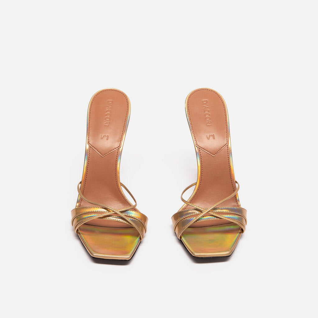 D'Accori Gold Heels