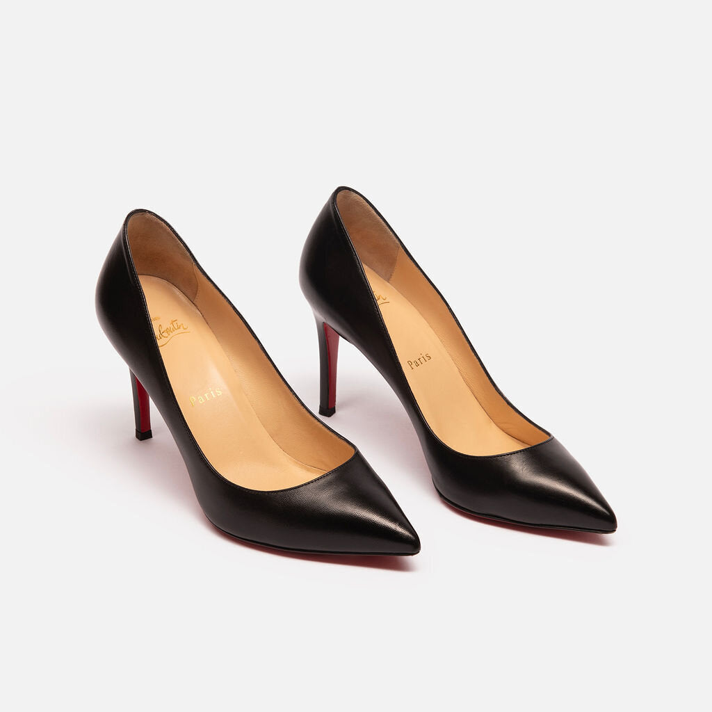 Christian Louboutin Black Leather Pump