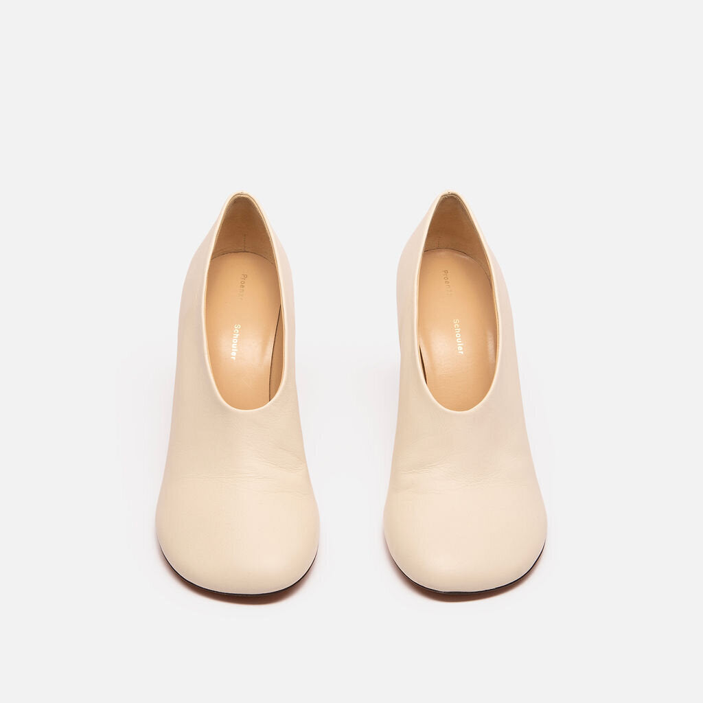 Proenza Schouler Cream Glove Leather Pumps (R. 695)