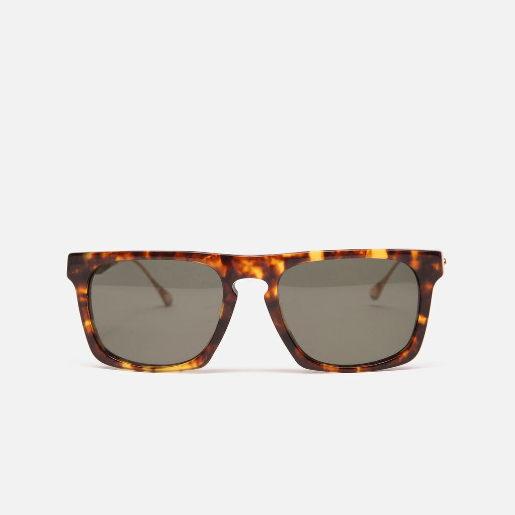 Oliver Peoples Tortoise San Luis Square Sunglasses