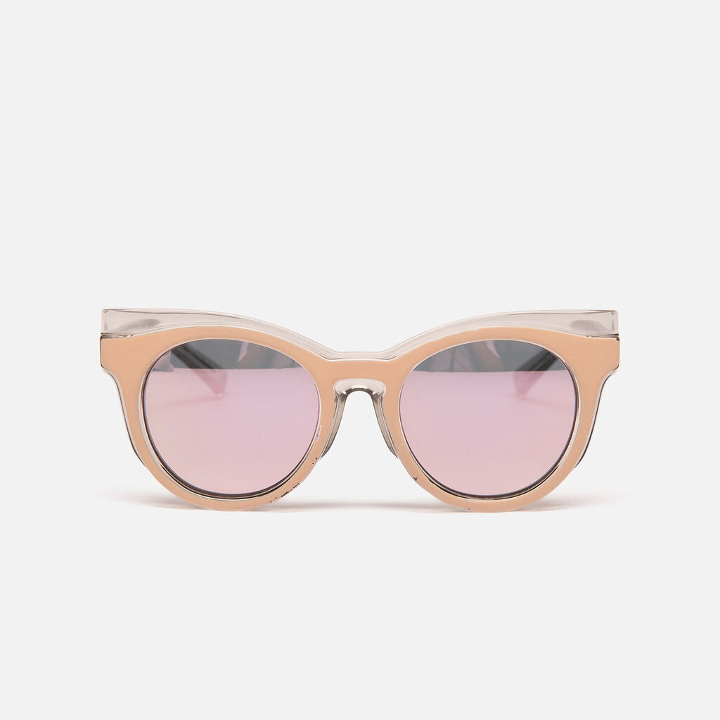 Self Portrait Pink & Green Sunglasses
