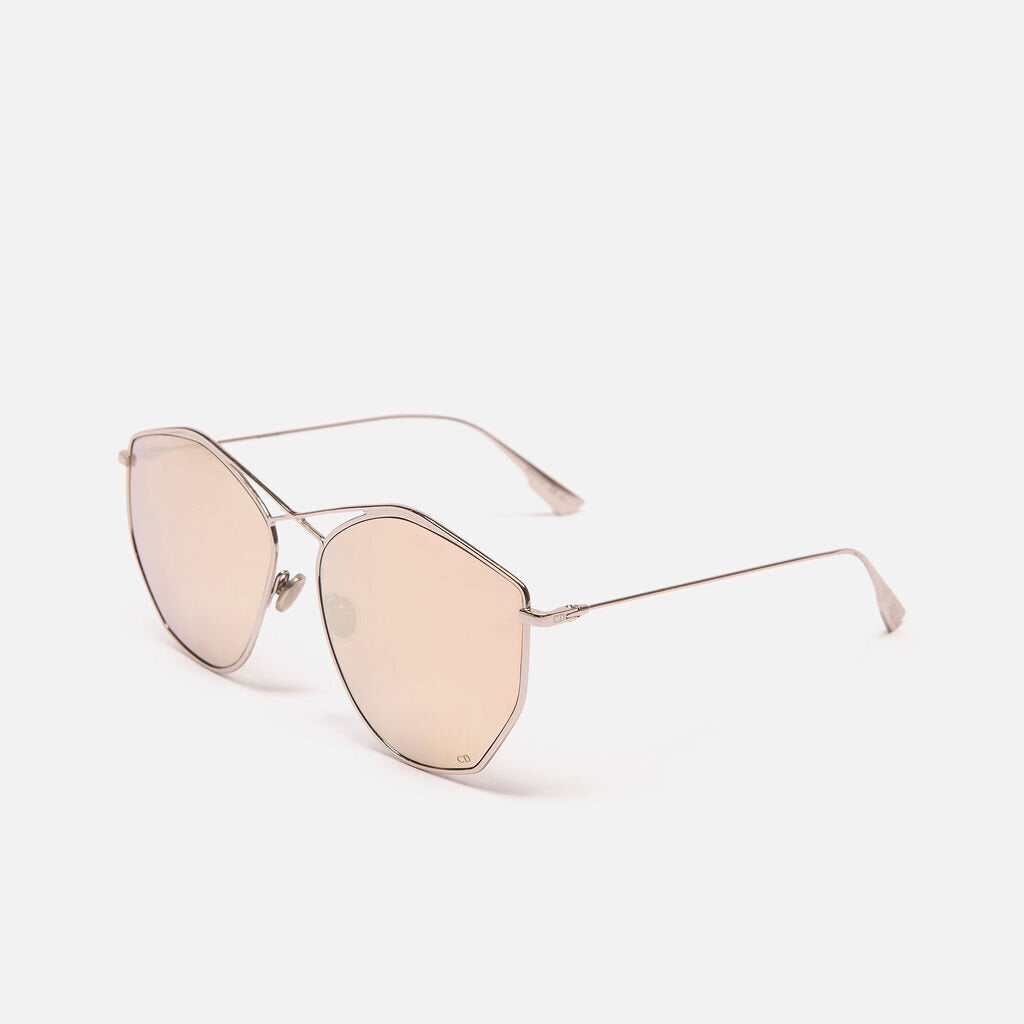 Christian Dior Silver Mirror Lens Sunglasses