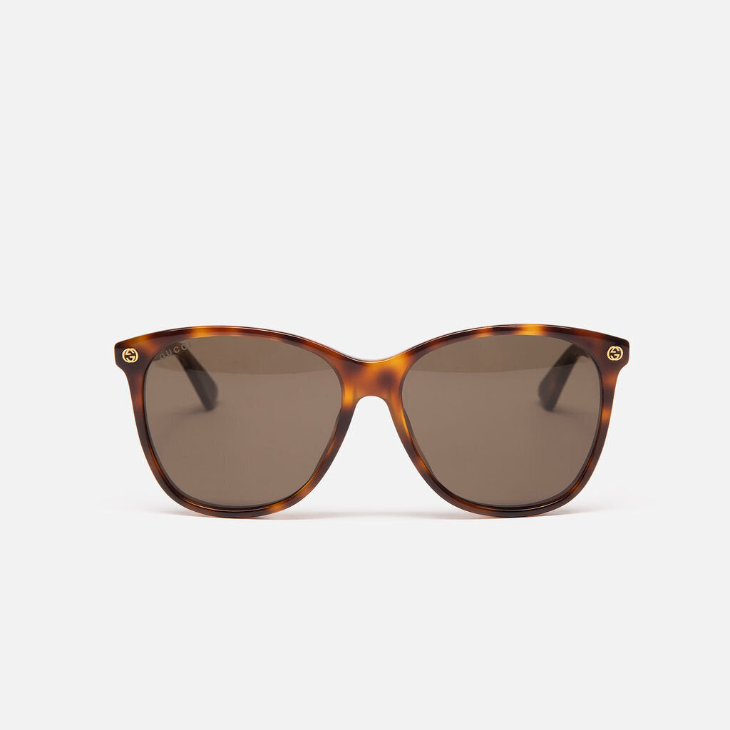 Gucci Brown Tortoise Sunglasses