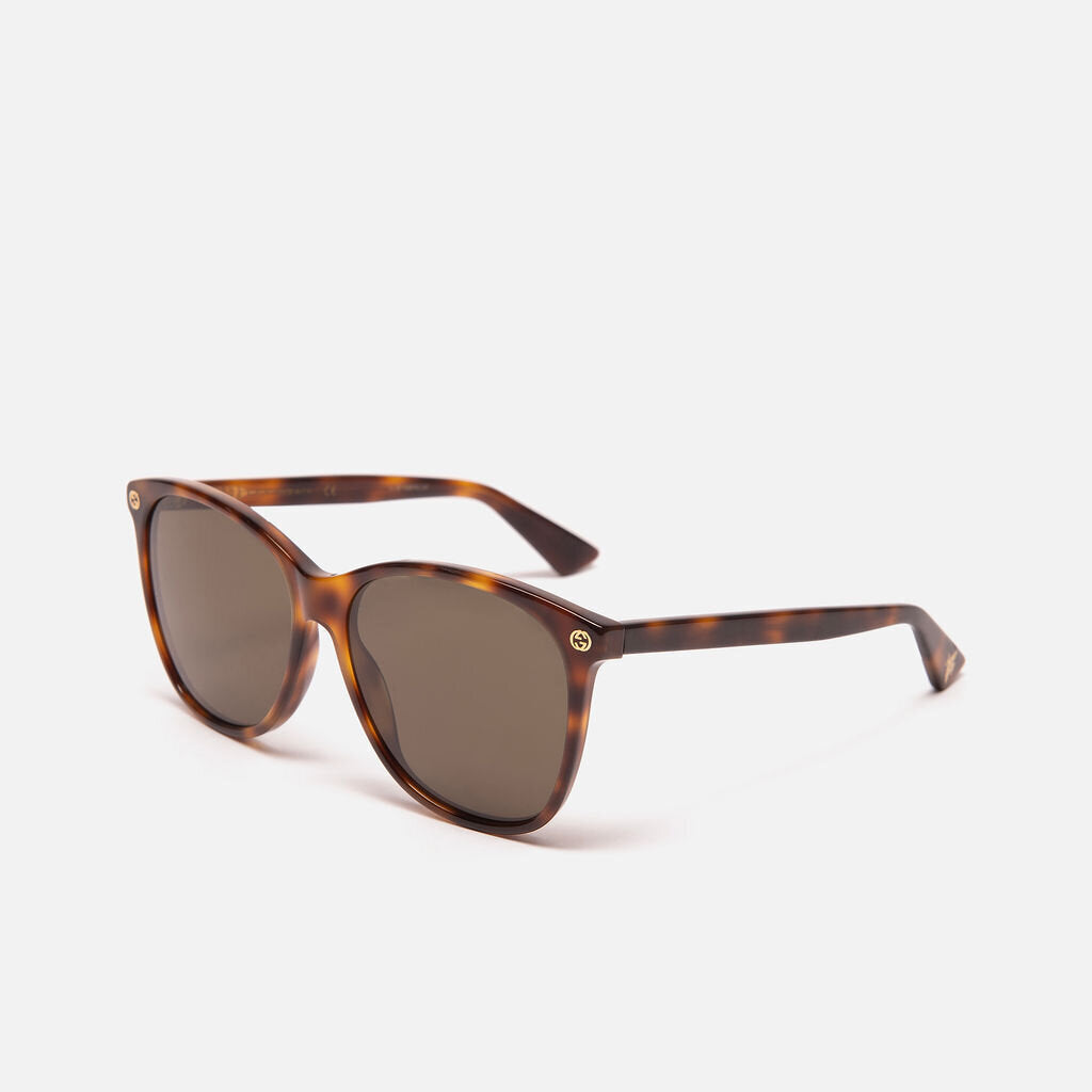 Gucci Brown Tortoise Sunglasses