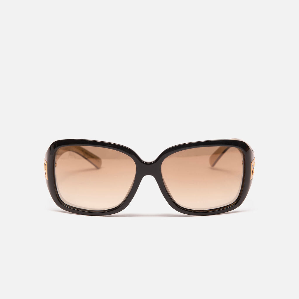 Fendi Black FF Cutout Sunglasses
