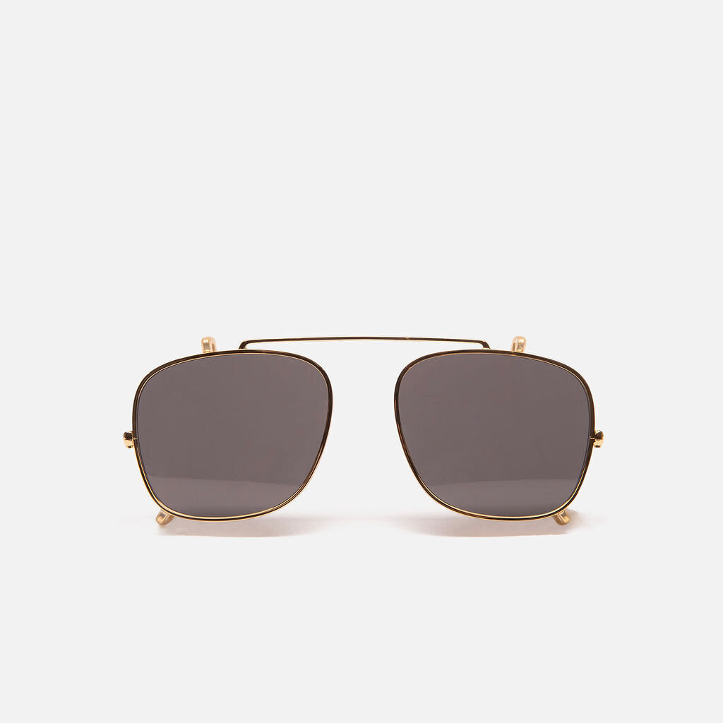 Celine Gold Frame Clip on Sunglasses