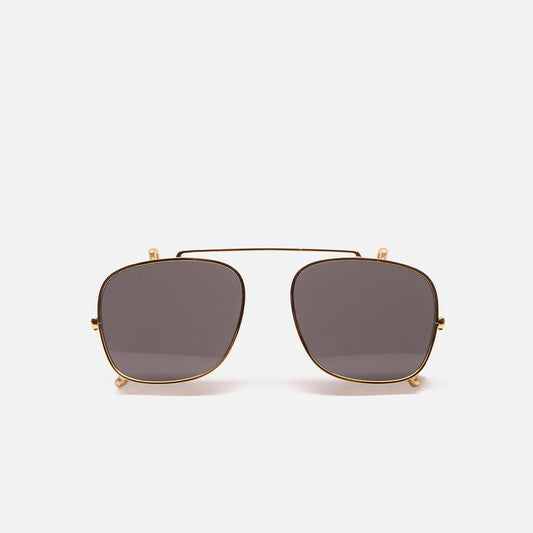 Celine Gold Frame Clip on Sunglasses