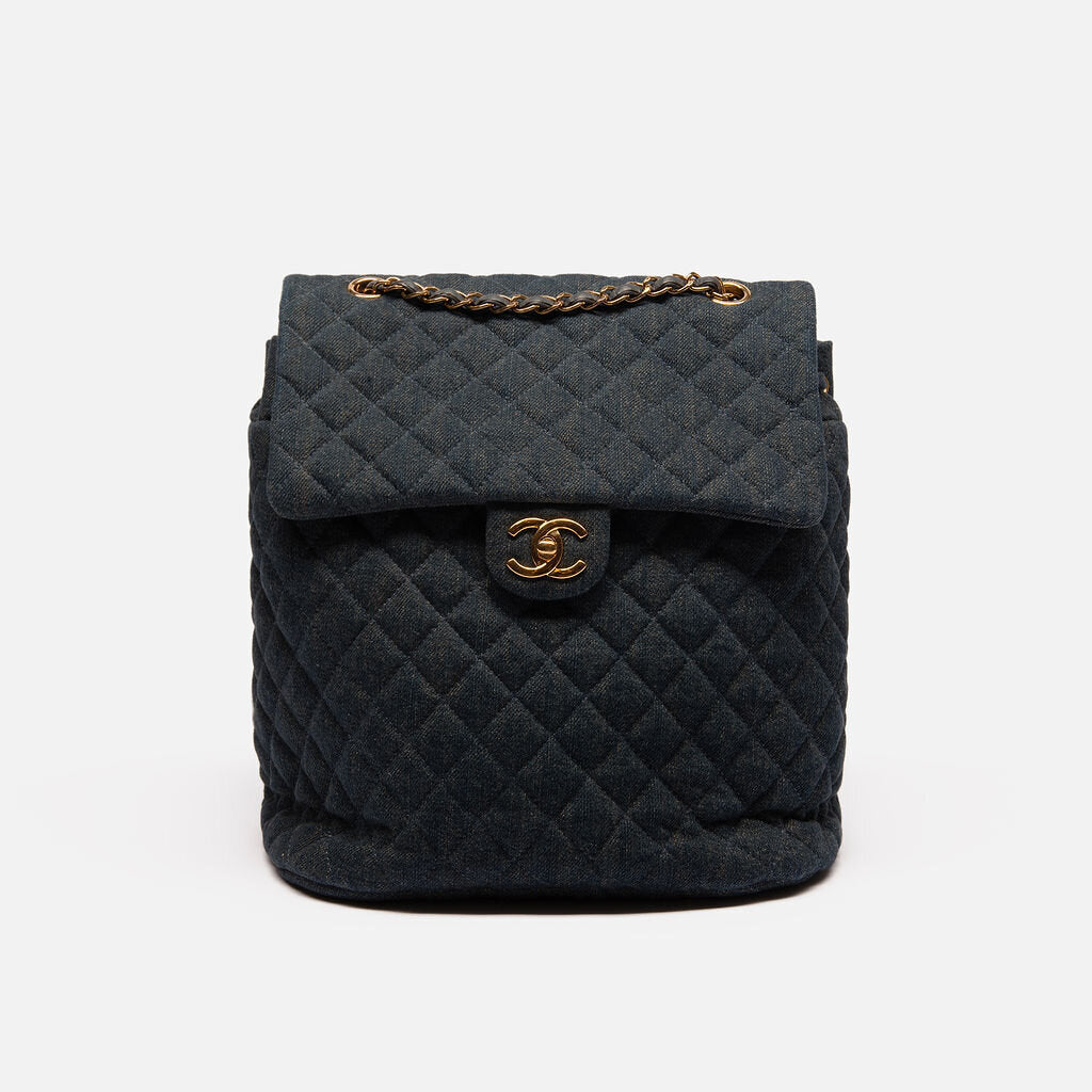 Chanel Denim Backpack