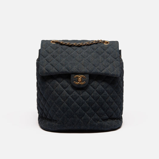 Chanel Denim Backpack
