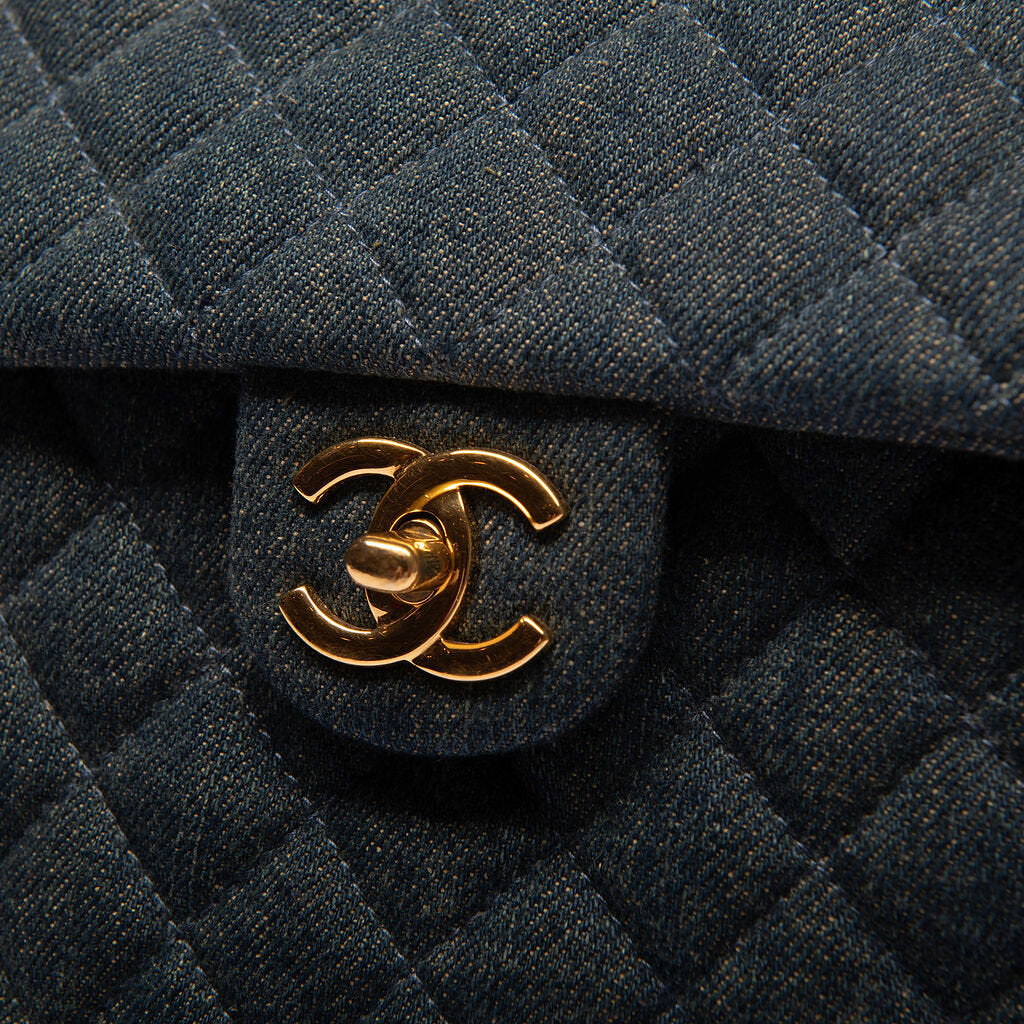 Chanel Denim Backpack