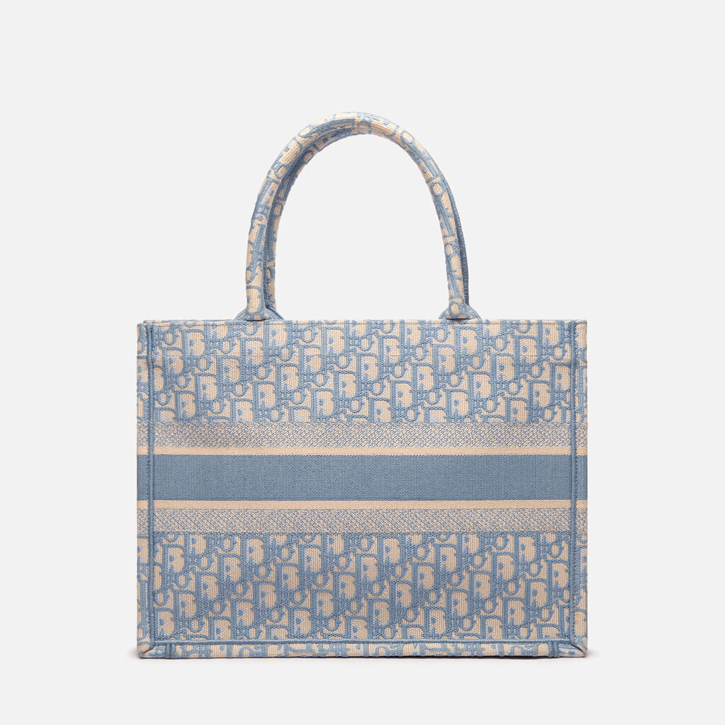 Dior Light Blue Book Tote