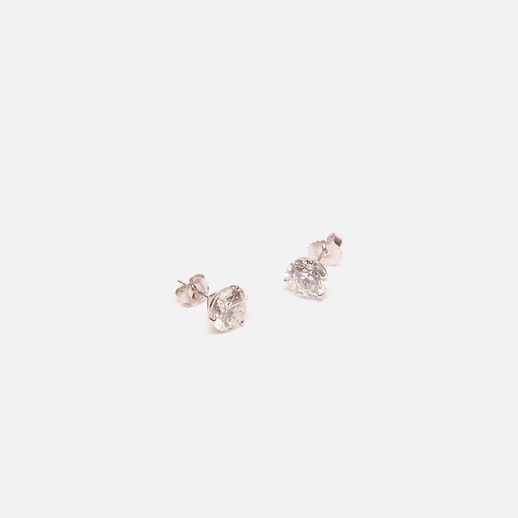 4.16CT E/VS1 LAB DIA STUD Earrings