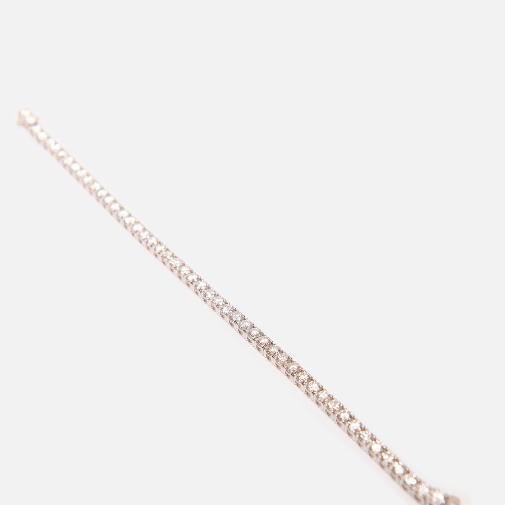 7.74Kt 4Prong Lab Tennis Bracelet EF/VS