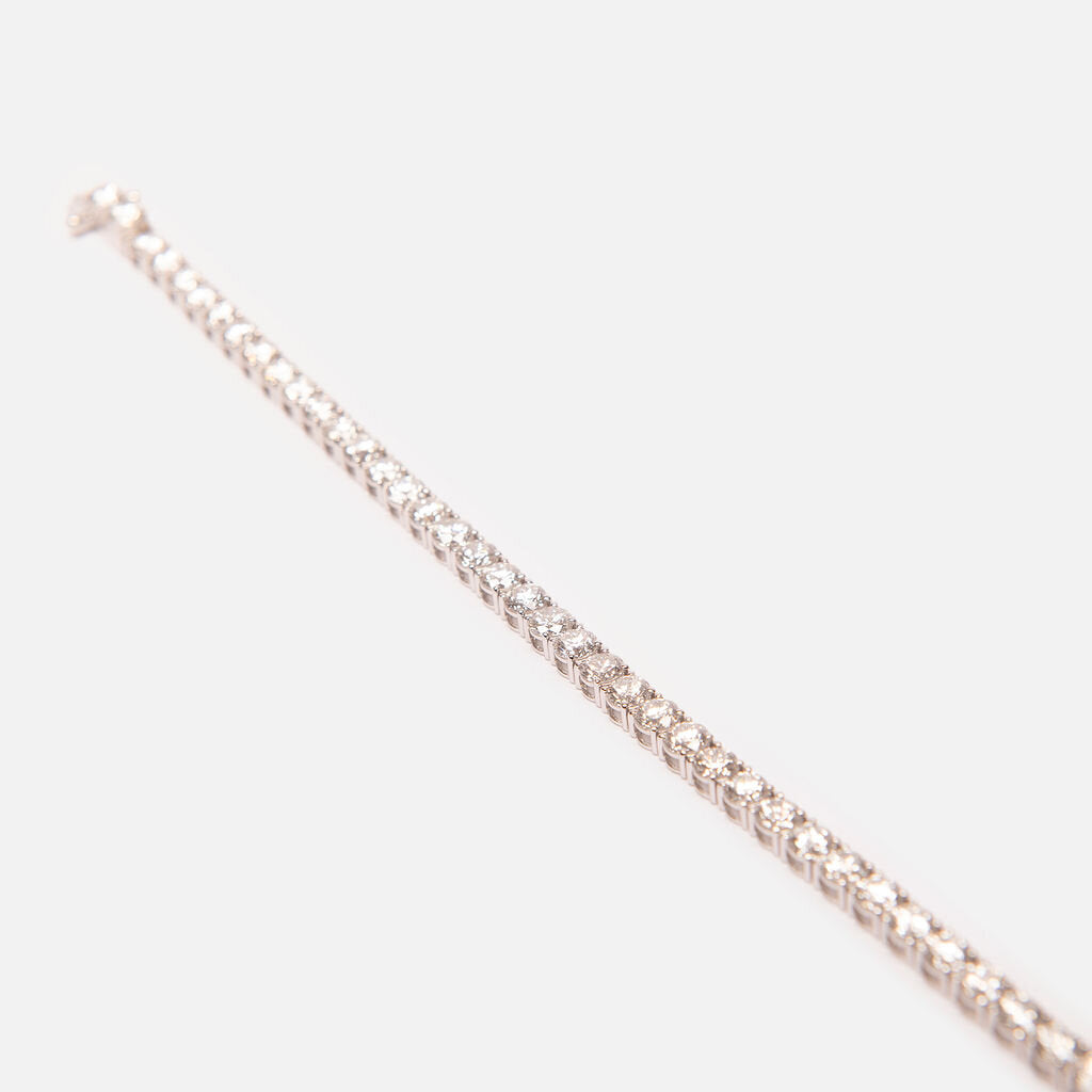 9.74CT Lab Diamond Tennis Bracelet EF/VS
