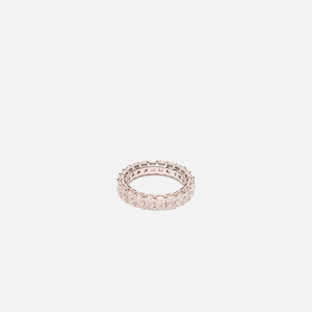 14KW Radiant Eternity Band