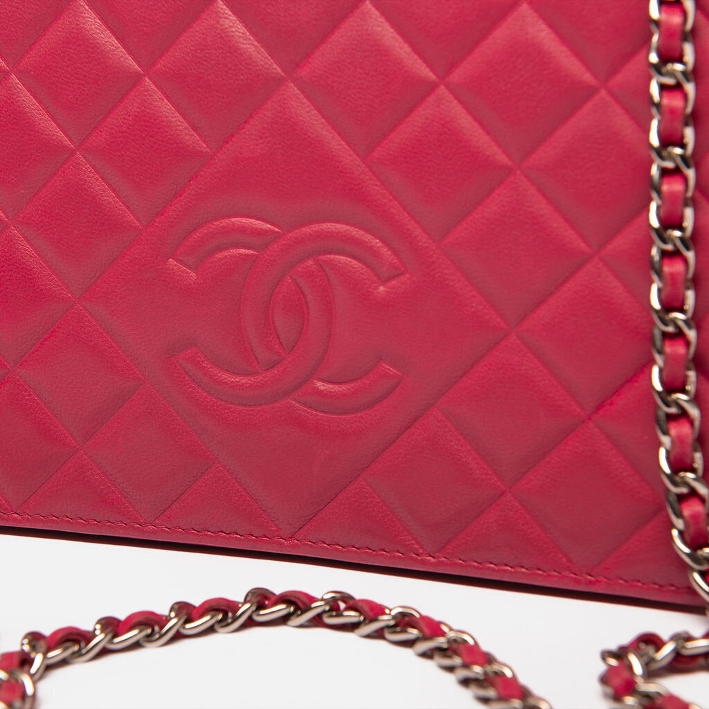 Chanel Pink Leather WOC (2016)