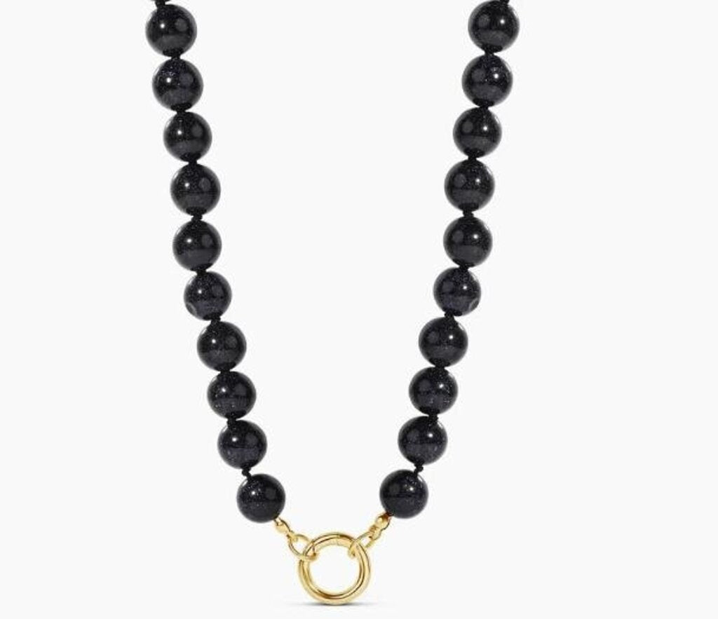 GALAXY PUSH CLASP NECKLACE YG