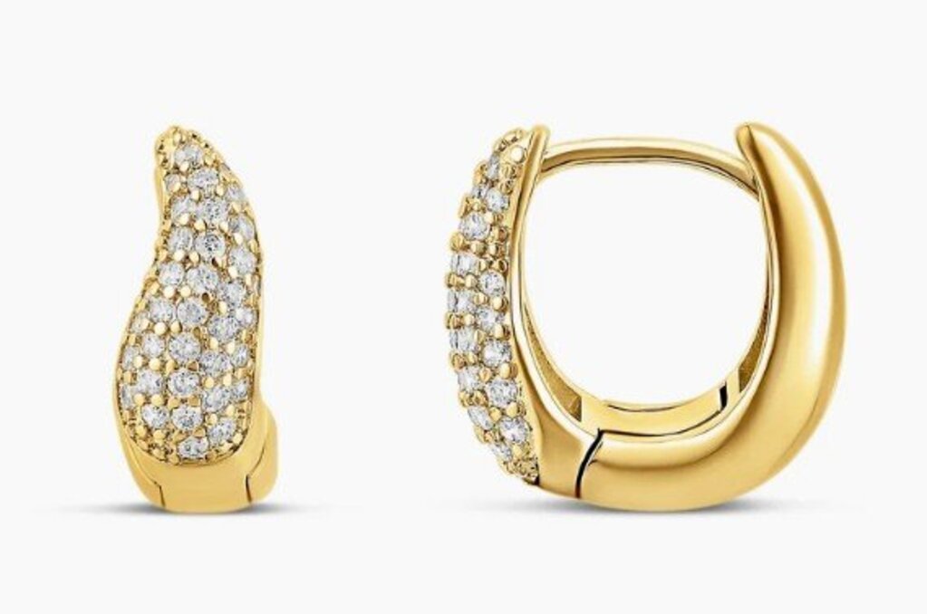 FLUID WAVE PAVE HUGGIES YG