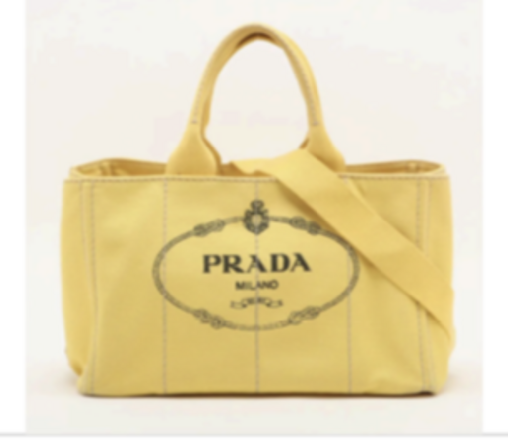 Yellow Canapa Tote