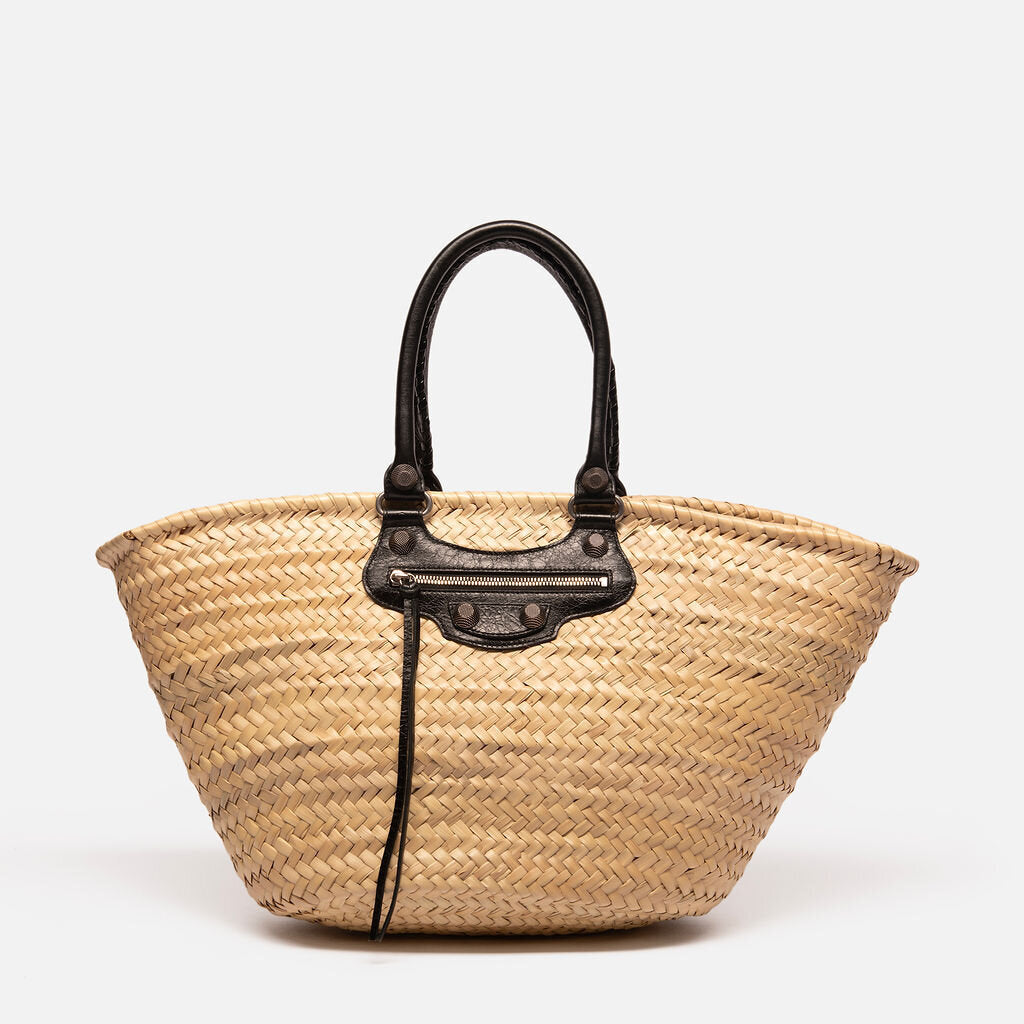 Balenciaga Basket Bag Black Trim