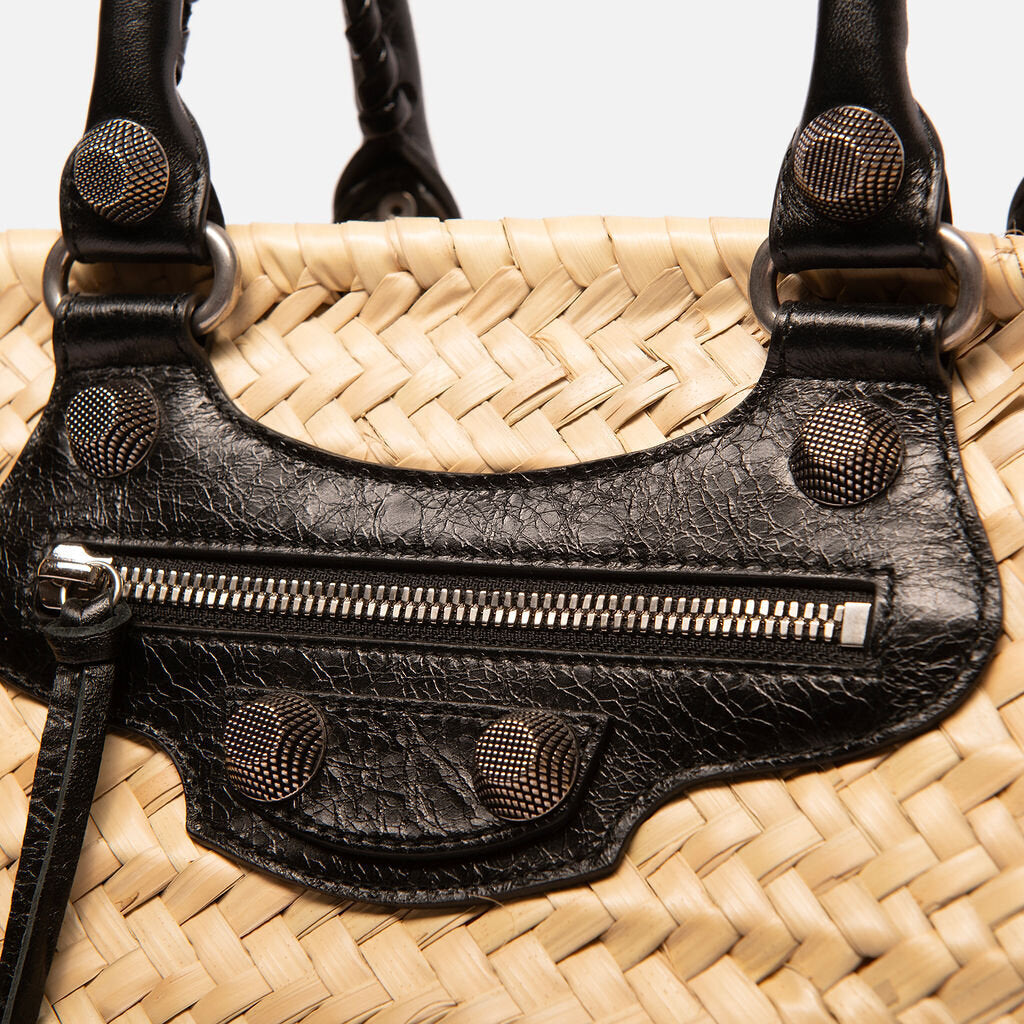 Balenciaga Basket Bag Black Trim