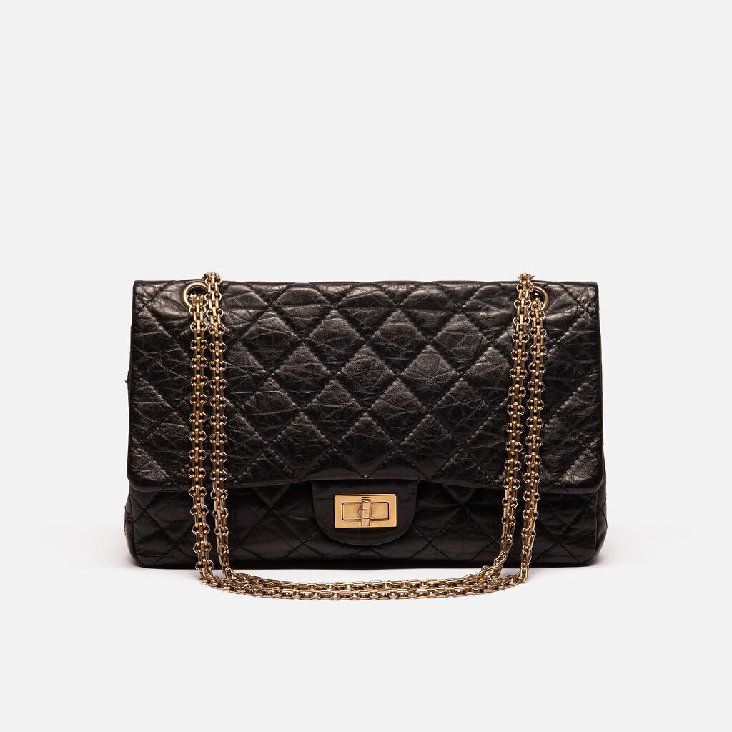 Chanel Black Reissue Double Flap
