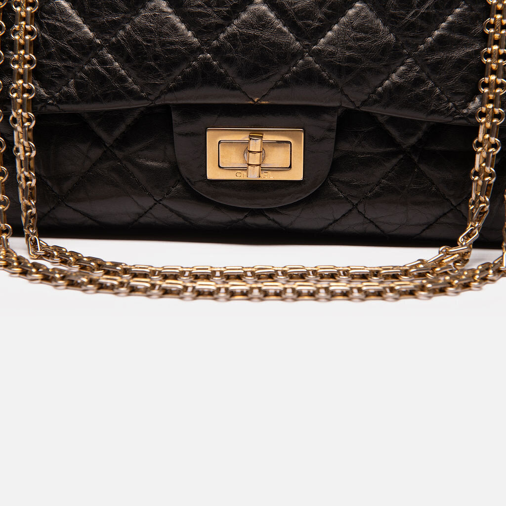 Chanel Black Reissue Double Flap
