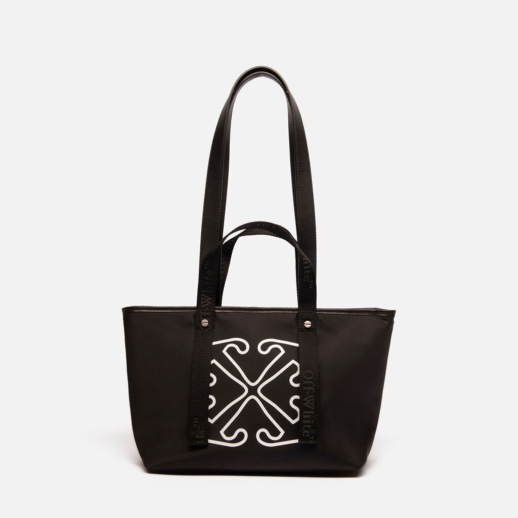 Off White Black East West Small Tote