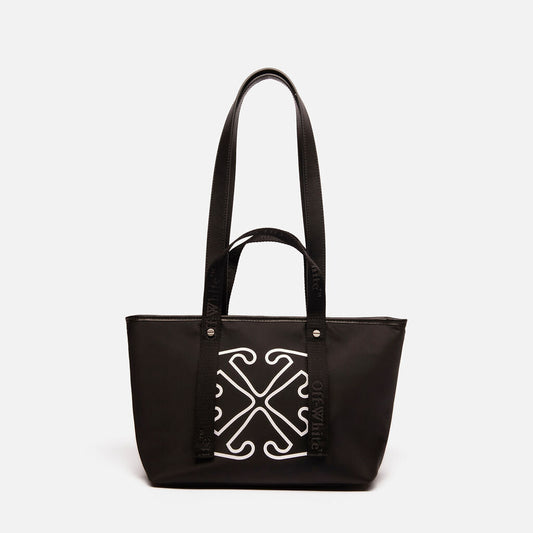 Off White Black East West Small Tote